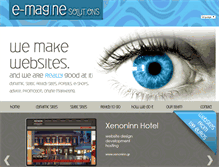 Tablet Screenshot of e-magine.com.gr